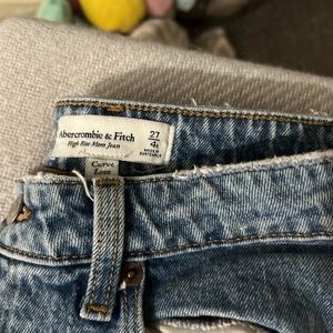 Abercrombie and Fitch ripped jeans